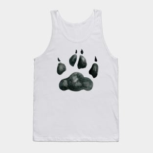 black paw Tank Top